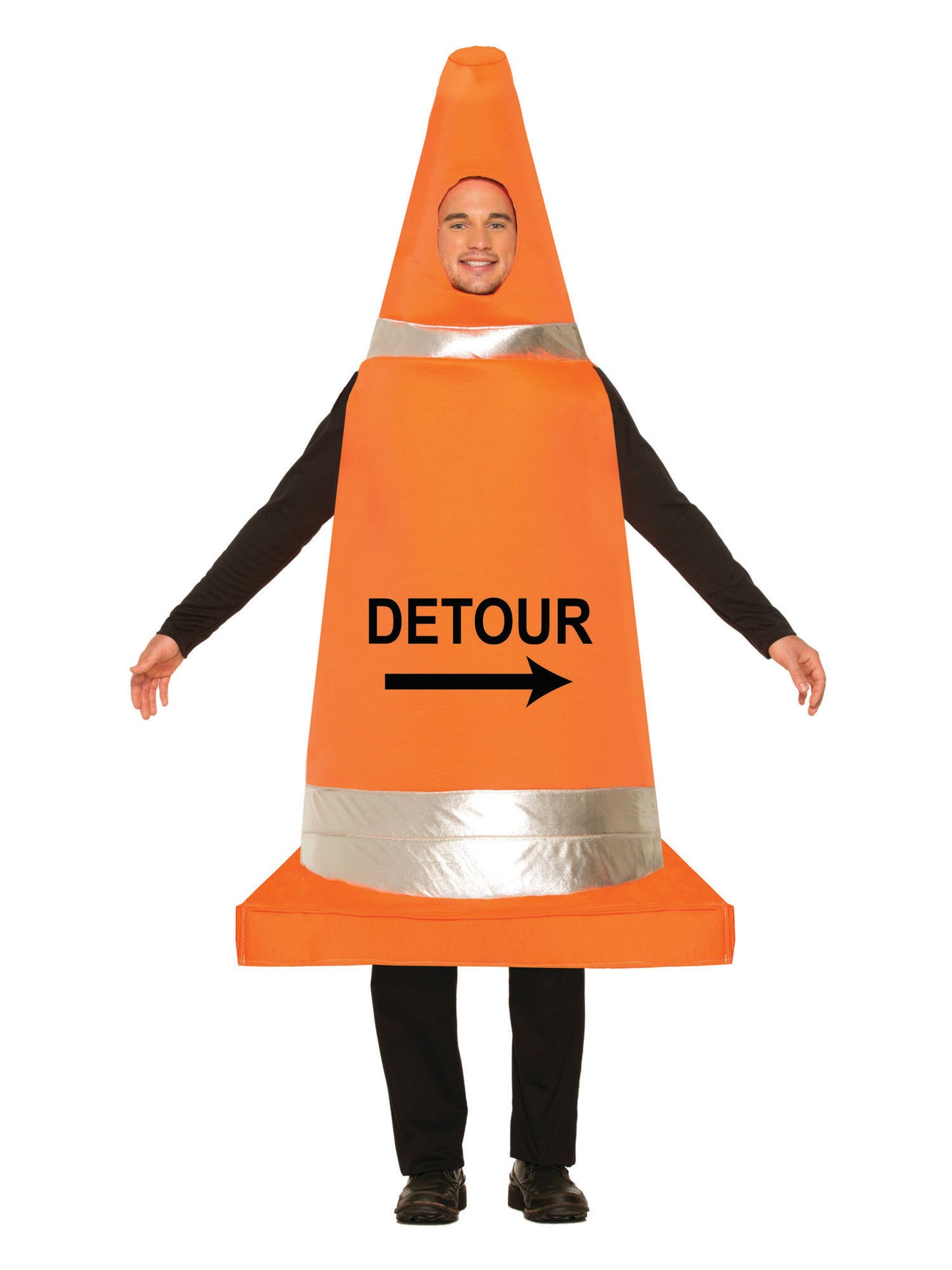 Rubies Rubies Traffic Cone Kostüm für Erwachsene für Unisex