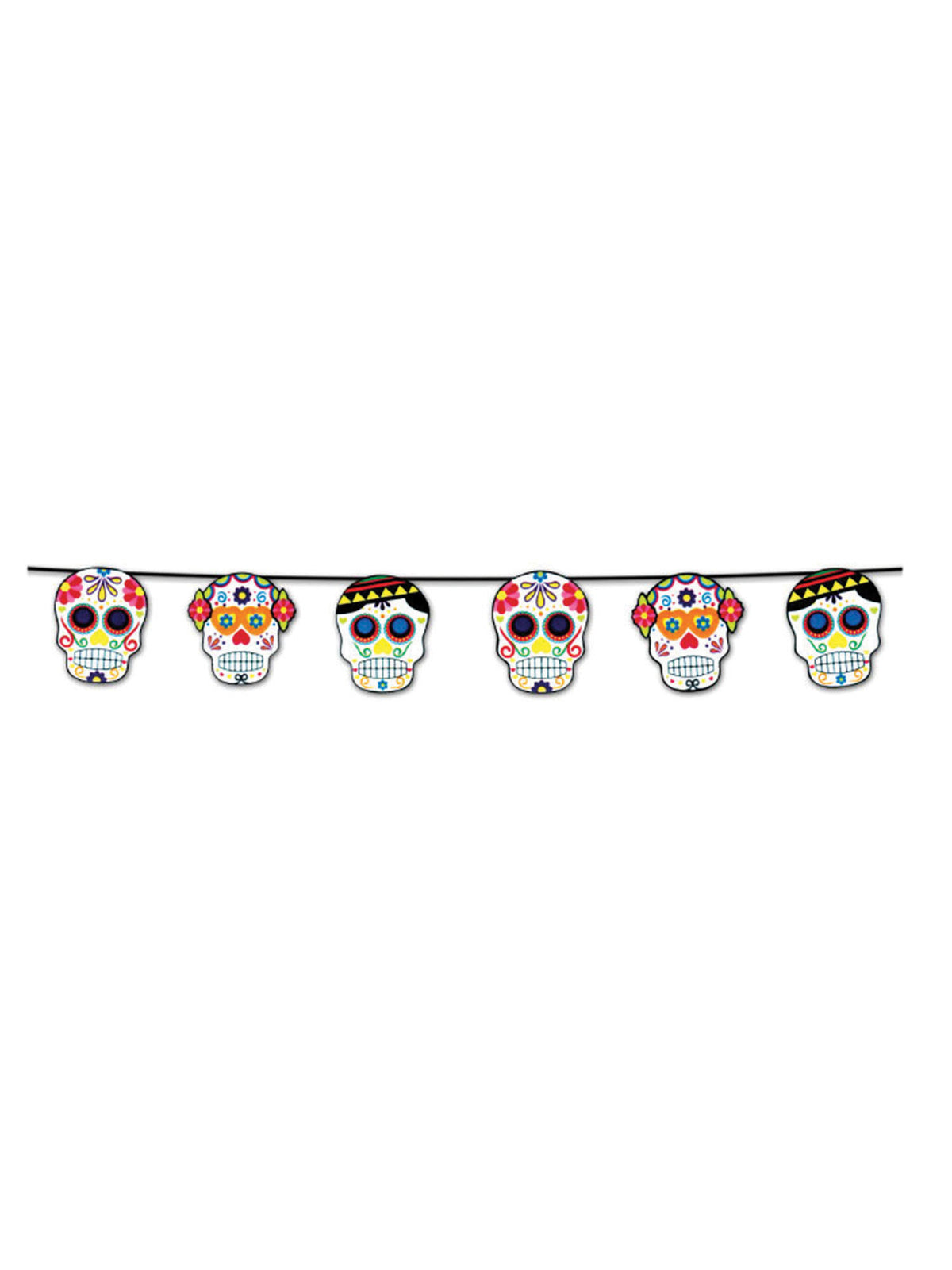 Rubies Day of the Dead Girlande fuer Halloween und Partys