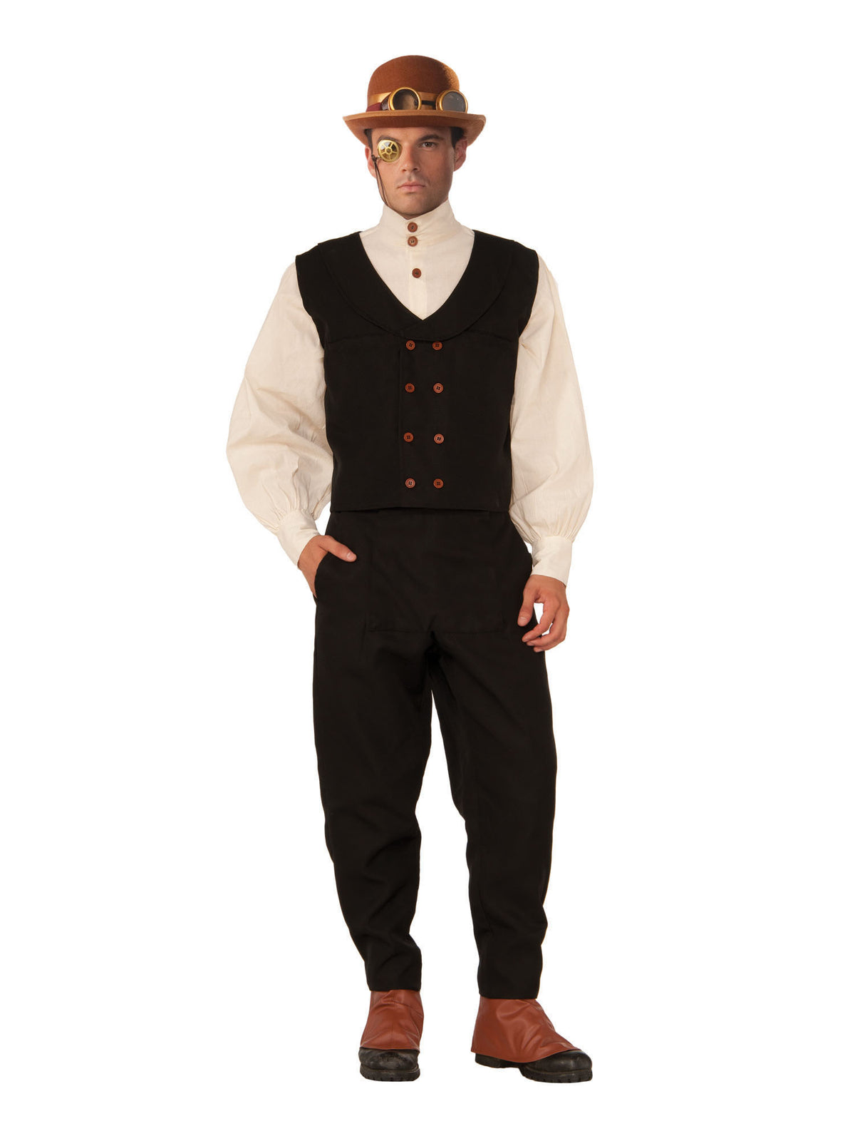 Rubies Rubies Steampunk Vest Kostüm für Erwachsene für Herren