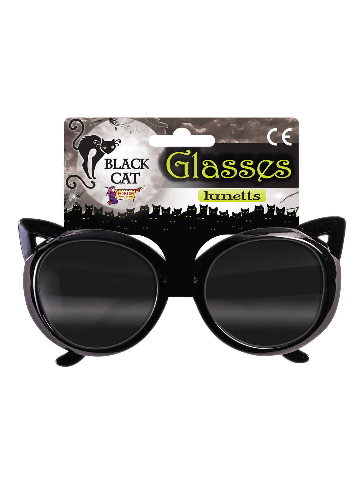 Rubies Generic Black Cat Glasses für Unisex