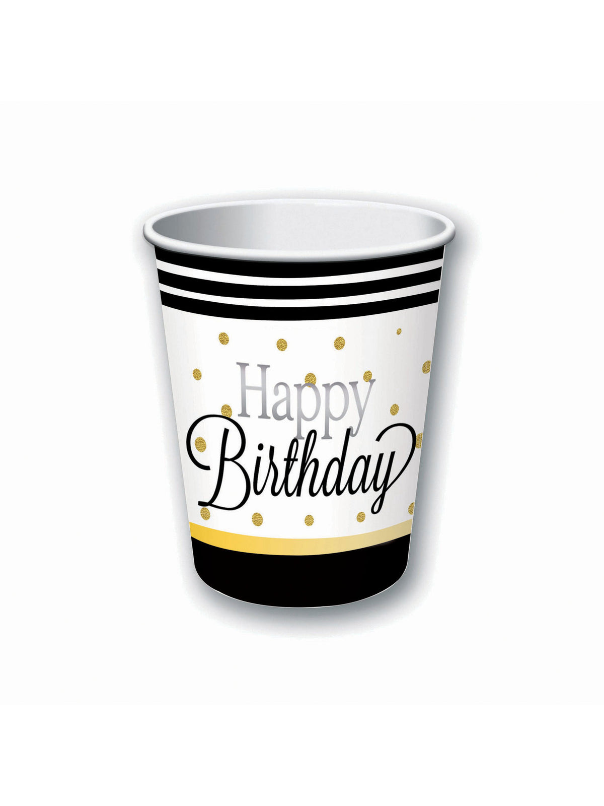 Rubies Birthday Elegant 266ml Cup Party Goods