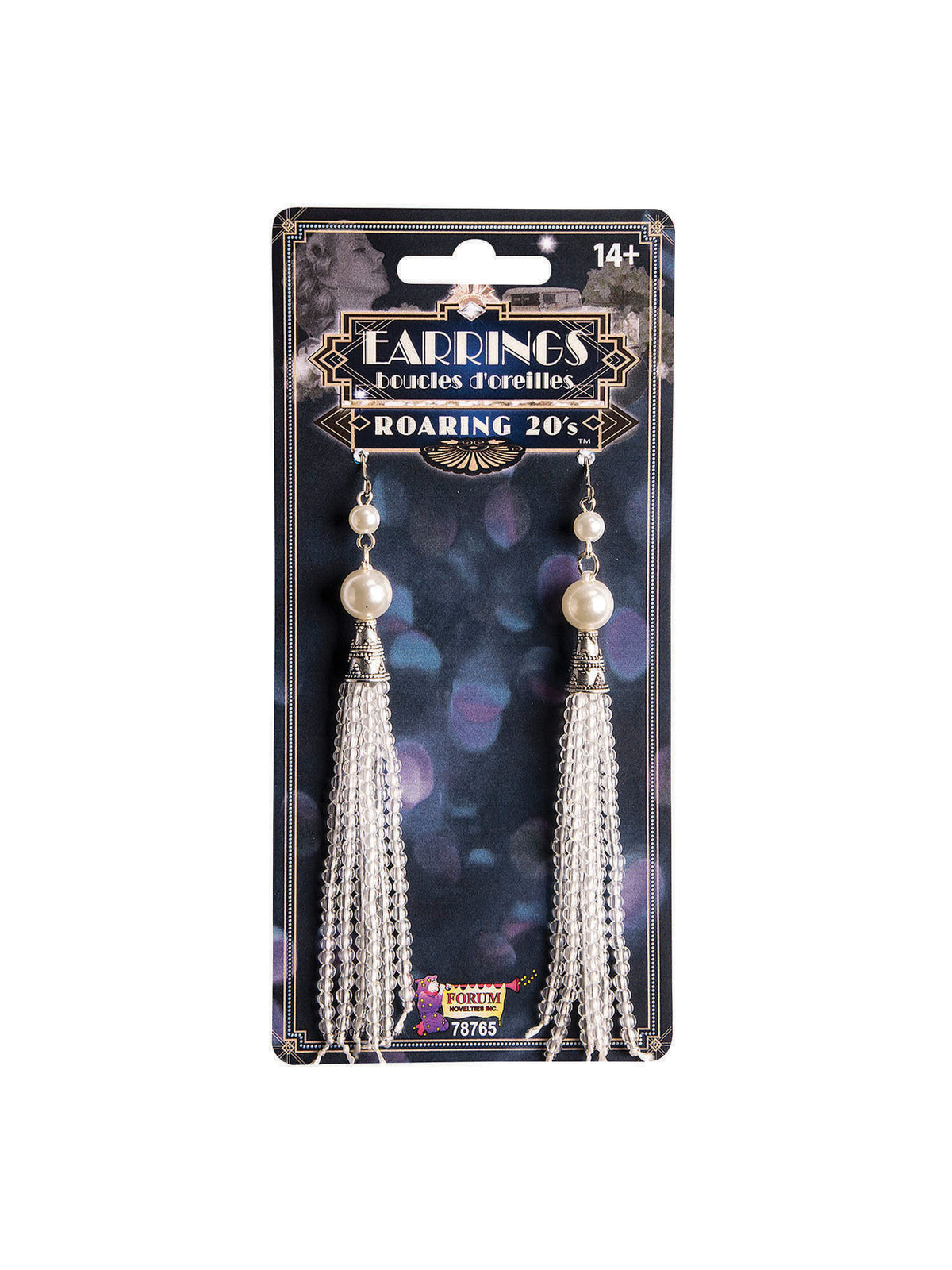 Rubies Roaring 20s Pearl Tassel Earrings Jewellery