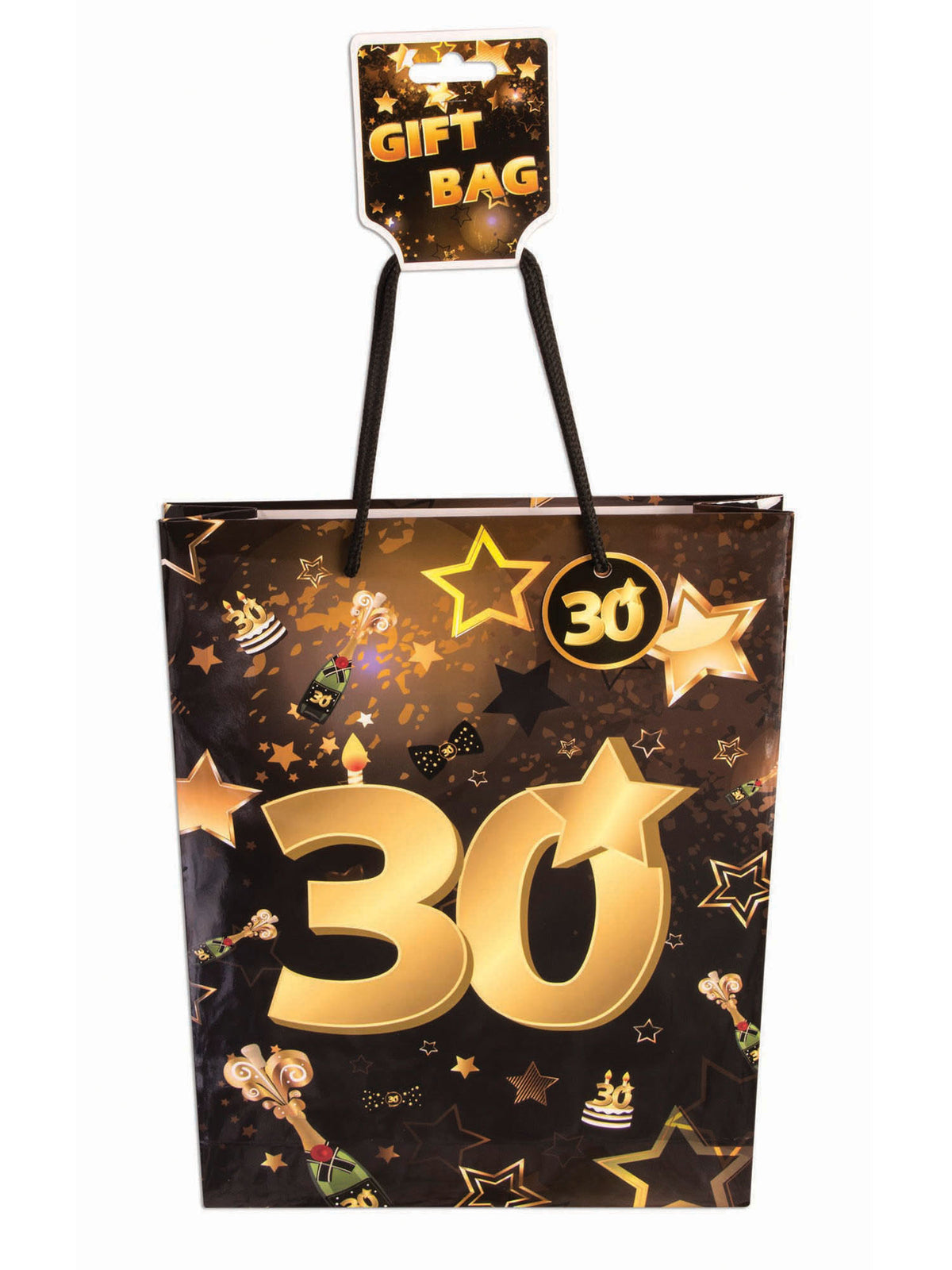 Rubies 30th Birthday Gift Bag Geschenktasche