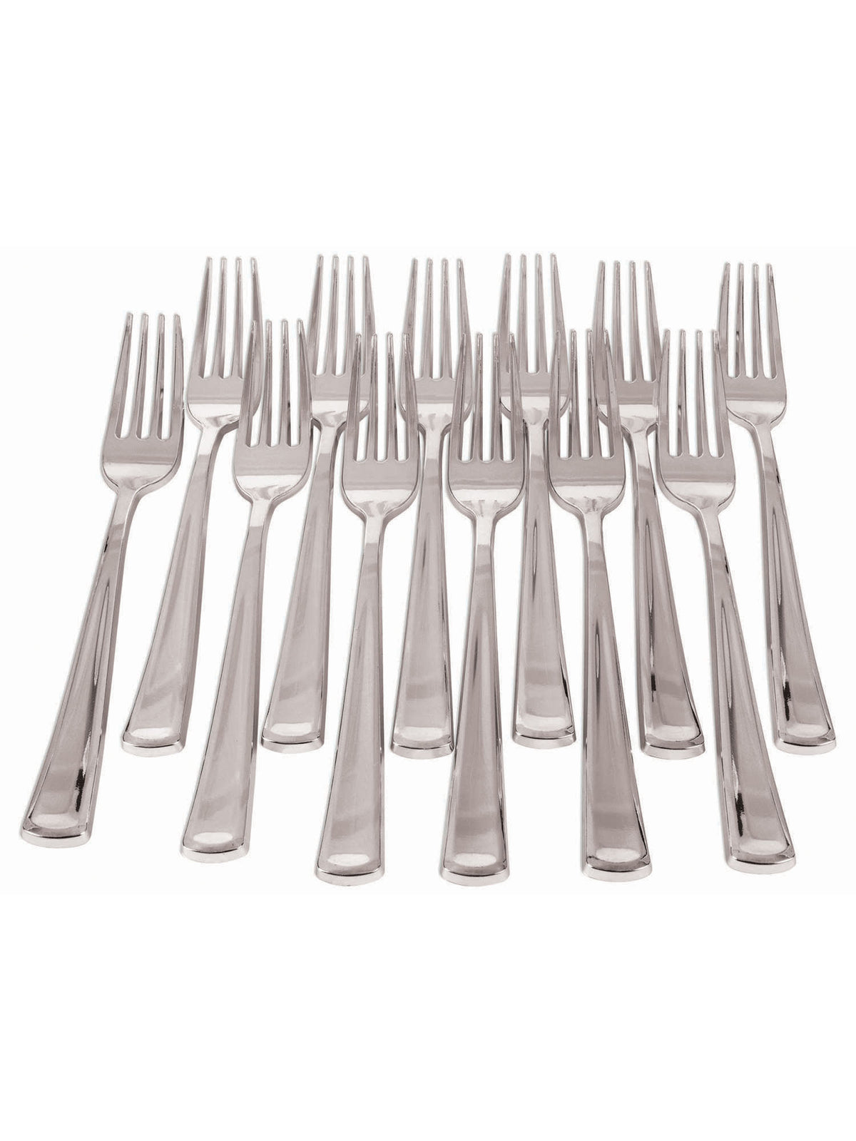 Rubies Silver Plated Forks ( 12 Pack) Party Accessories
