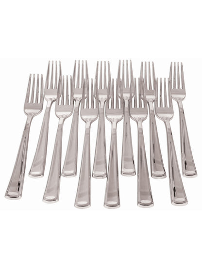 Rubies Silver Plated Forks ( 12 Pack) Party Accessories