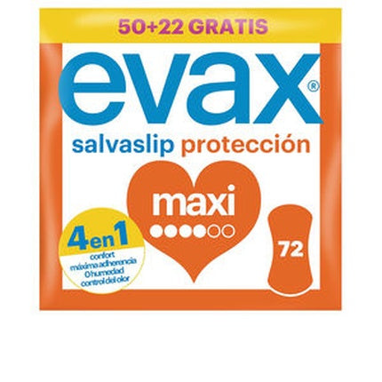 EVAX EVAX Salva-Slip Maxi 72 Stück Damenhygiene Einlagen Kosmetik