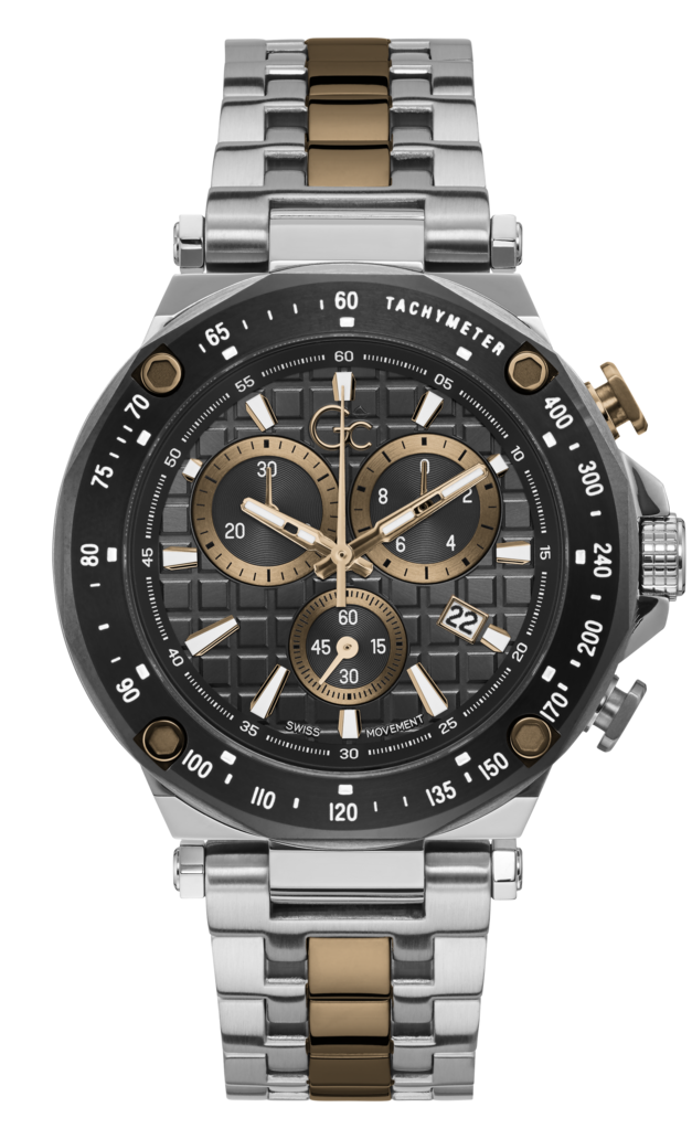 GUESS Collection Armbanduhr Y81002G5MF – Seitenansicht