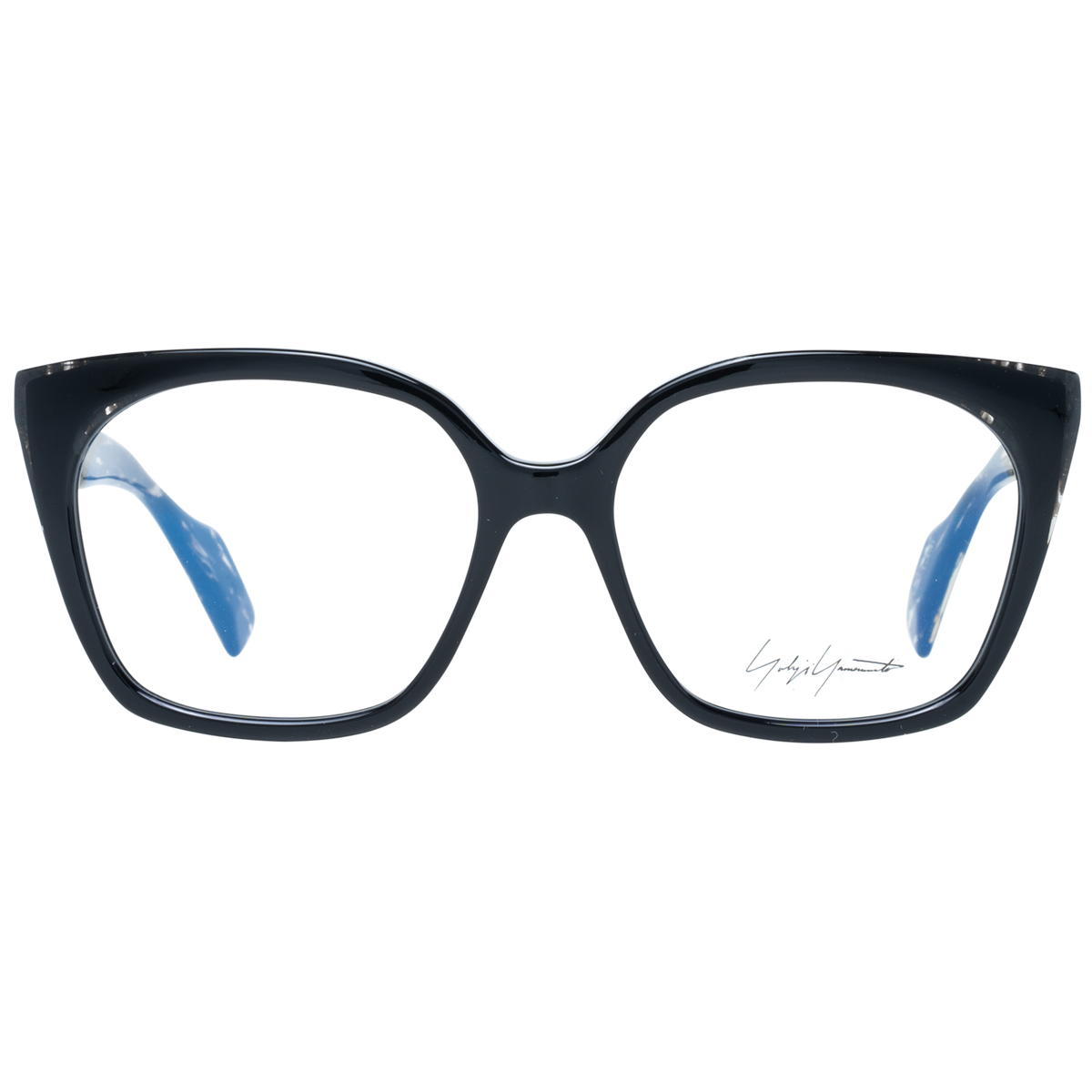 YOHJI YAMAMOTO EYEWEAR Yohji Yamamoto YY1037 54001 Brille – Detailansicht