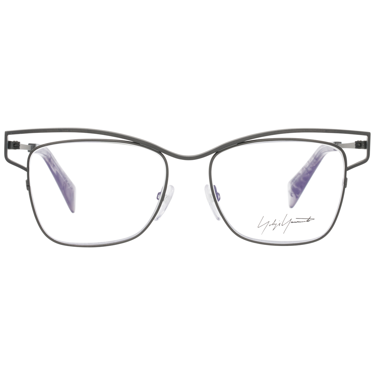 YOHJI YAMAMOTO EYEWEAR Yohji Yamamoto Brille YY3019 51902 – Detailansicht