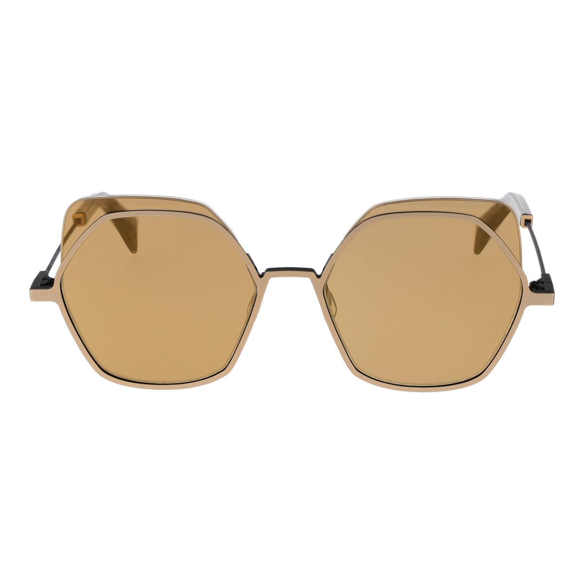 YOHJI YAMAMOTO SUNGLASSES Yohji Yamamoto Sonnenbrille YY7031 52479 – Detailansicht