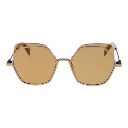 YOHJI YAMAMOTO SUNGLASSES Yohji Yamamoto Sonnenbrille YY7031 52479 – Detailansicht