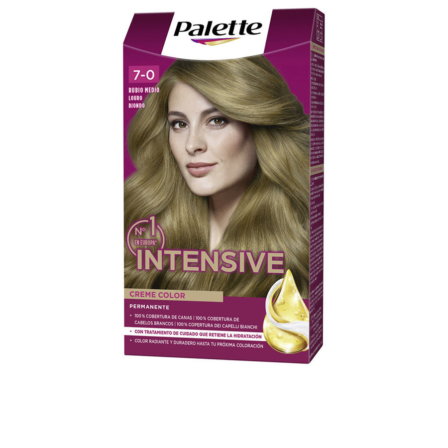 PALETTE INTENSIVE tinte #7-rubio medio 1 u