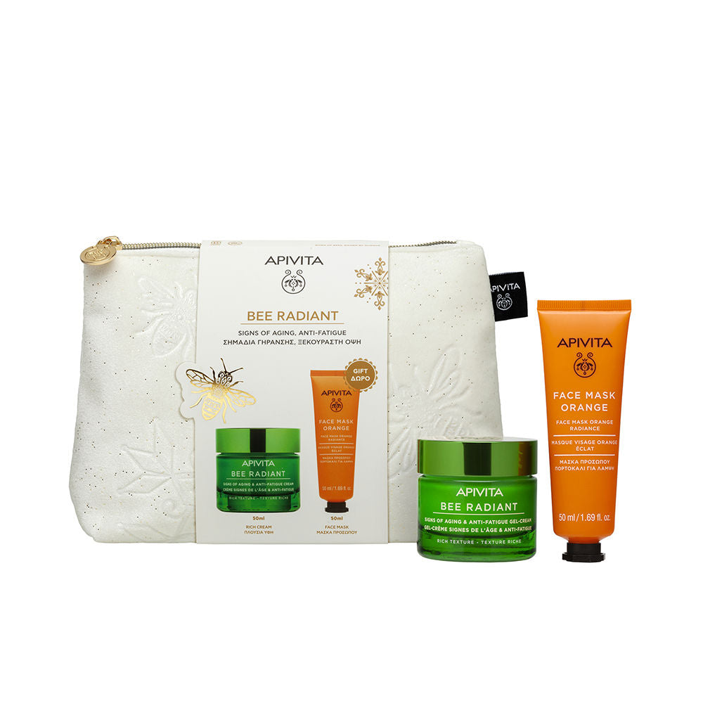 BEE RADIANT GEL-CREAM SIGNS OF AGING AND ANTI-FATIGUE DRY SKIN 2-PACK