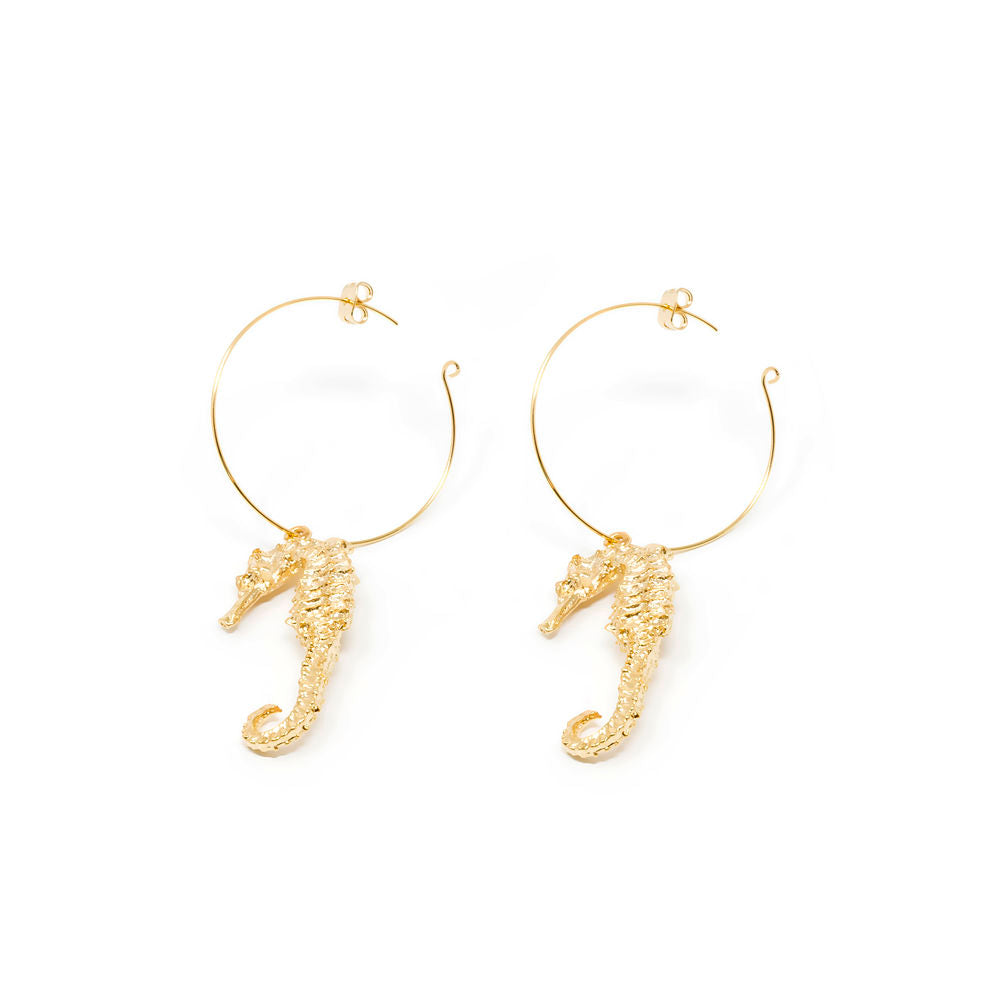 BLAVA earrings #shiny gold 1 u
