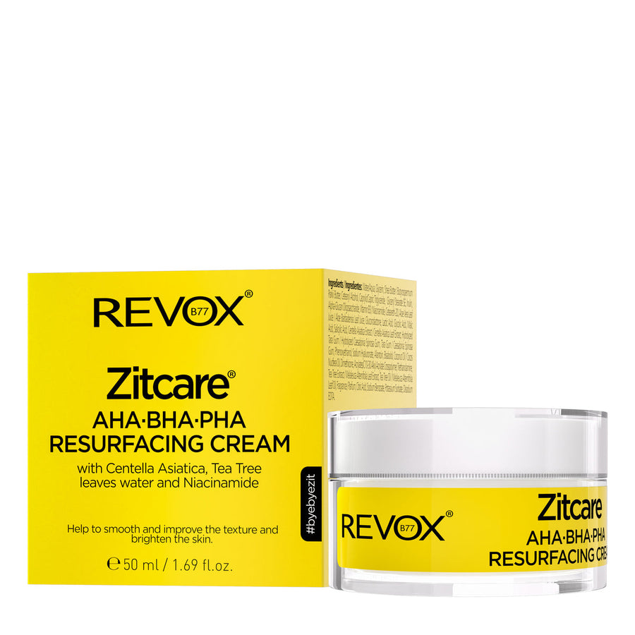 REVOX REVOX Zitcare AHA BHA PHA Resurfacing Cream 50 ml Gesichtscreme