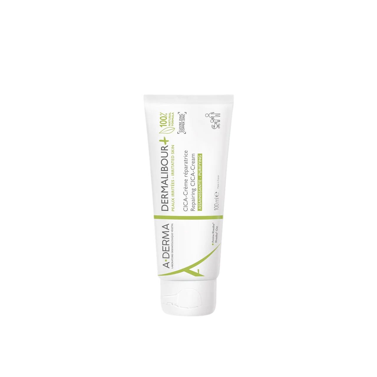 A-Derma A-Derma, Dermalibour+Cica, Reparativ, Lokale Behandlungscreme, Irritated Skin, 50 ml Regular