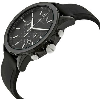 A|X ARMANI EXCHANGE AX1326 Chronograph Armbanduhr 44 mm Schwarz