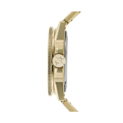 A|X ARMANI EXCHANGE AX1854 Only Time Armbanduhr 44 mm Gold