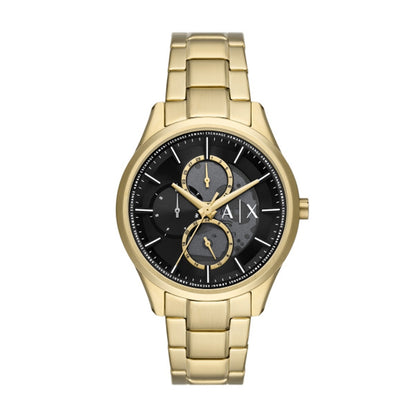 A|X ARMANI EXCHANGE AX1875 Day - Date - 24H Armbanduhr 42 mm Gold ansicht-2