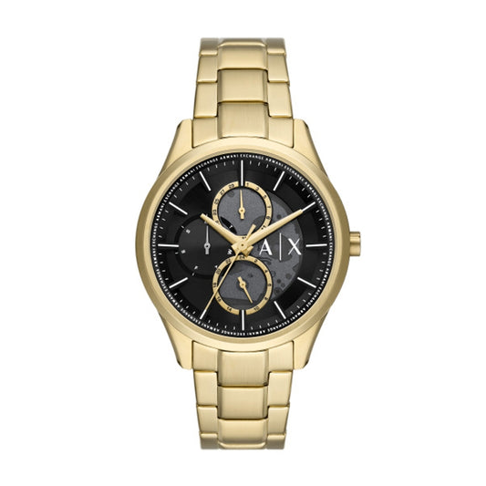 A|X ARMANI EXCHANGE AX1875 Day - Date - 24H Armbanduhr 42 mm Gold ansicht-2