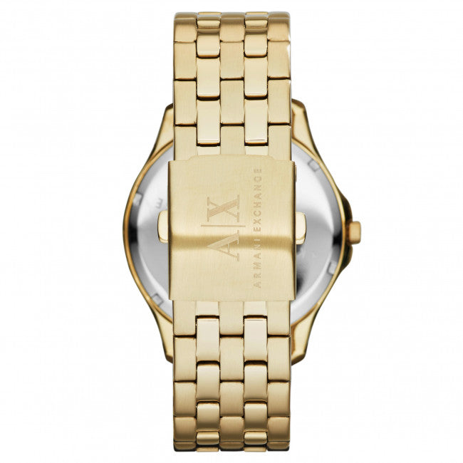 A|X ARMANI EXCHANGE AX2145 Only Time Armbanduhr 46 mm Gold ansicht-2