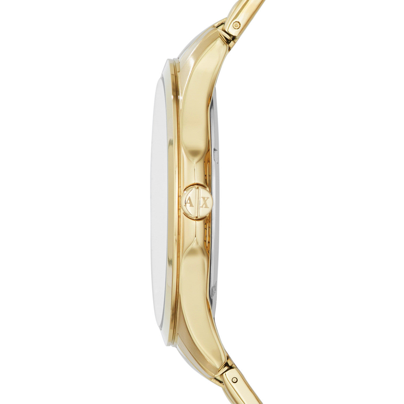 A|X ARMANI EXCHANGE AX2145 Only Time Armbanduhr 46 mm Gold