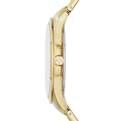A|X ARMANI EXCHANGE AX2145 Only Time Armbanduhr 46 mm Gold