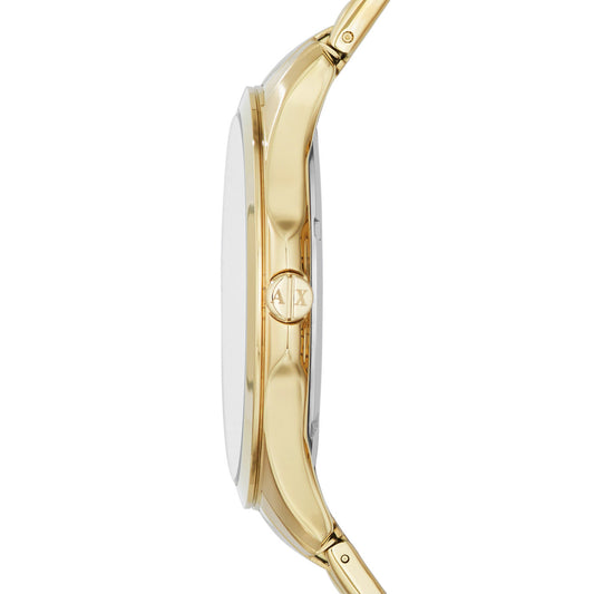 A|X ARMANI EXCHANGE AX2145 Only Time Armbanduhr 46 mm Gold