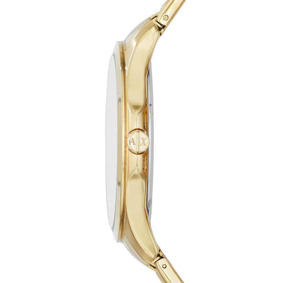 A|X ARMANI EXCHANGE AX2145 Only Time Armbanduhr 46 mm Gold