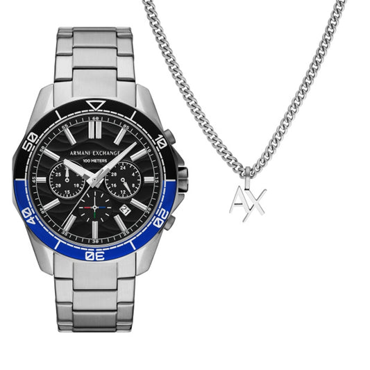 A|X ARMANI EXCHANGE AX7166SET Armbanduhr 44 mm ansicht-2