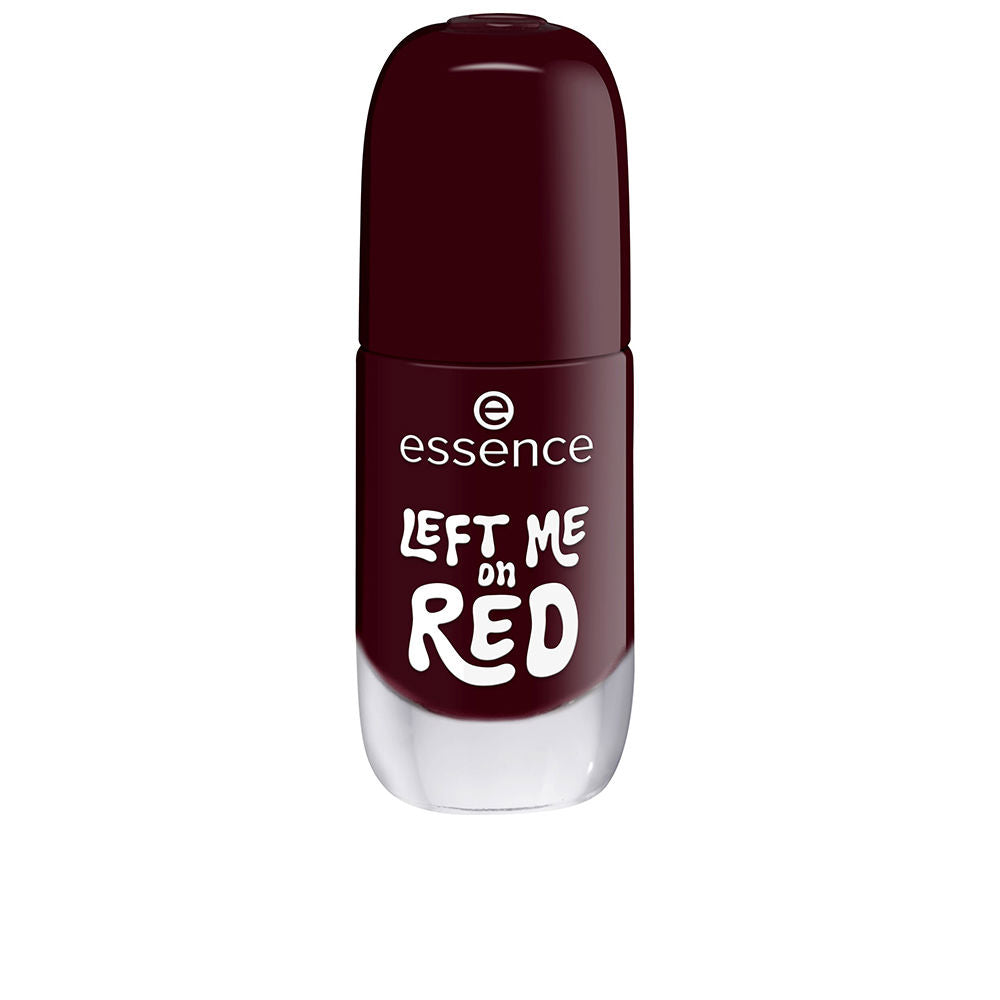 GEL NAIL POLISH nail polish #12-Left Me on Red 8 ml