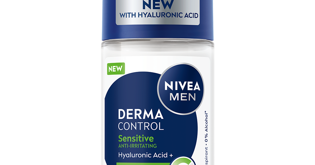 NIVEA NIVEA Derma Control Sensitive Deodorant Roll-On 50 ml für empfindliche Haut Kosmetik