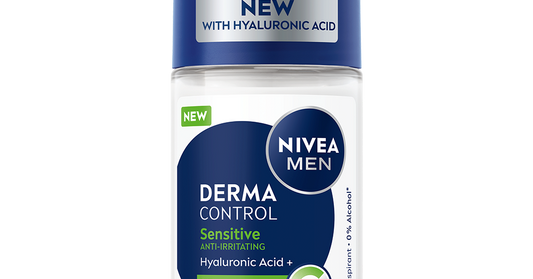 NIVEA NIVEA Derma Control Sensitive Deodorant Roll-On 50 ml für empfindliche Haut Kosmetik