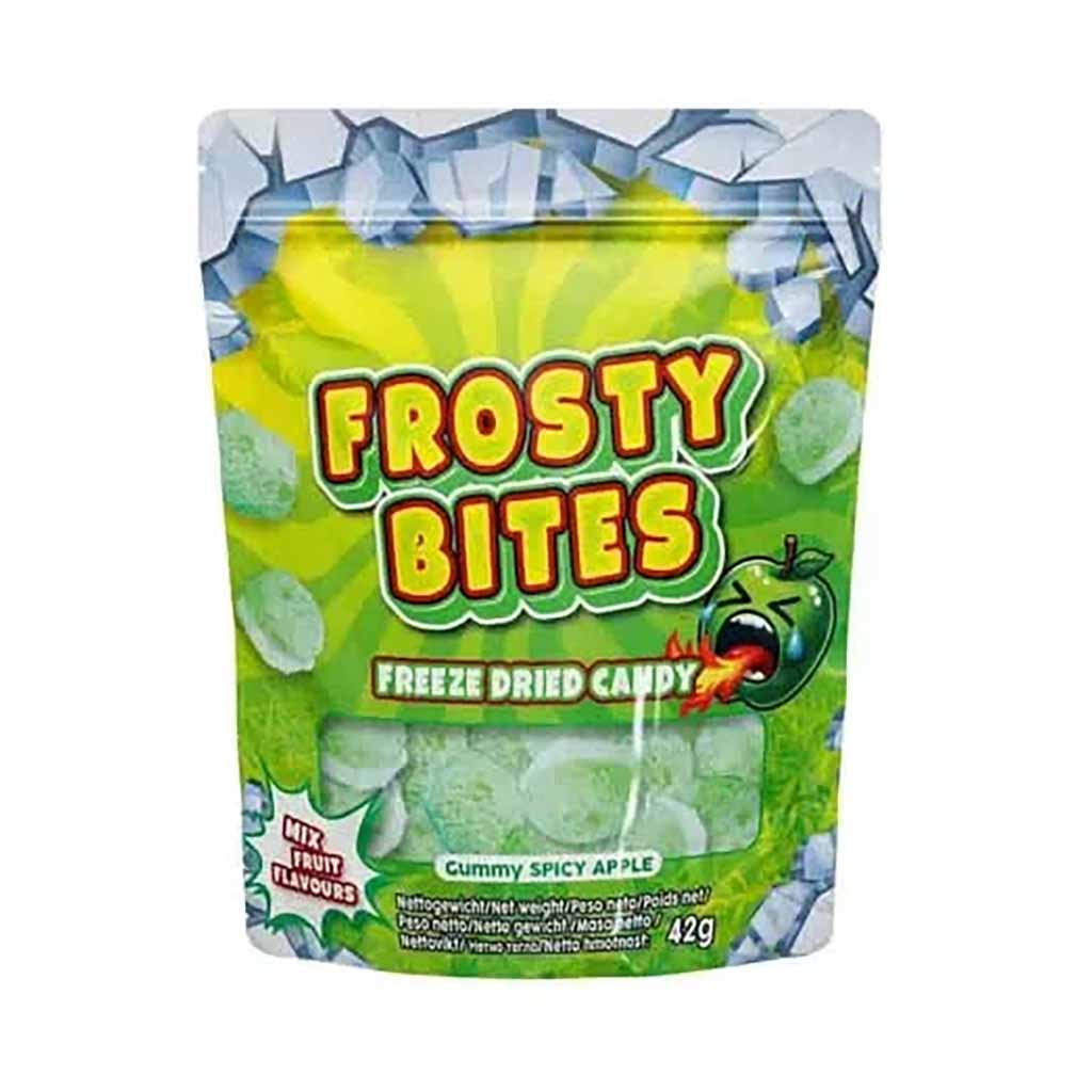 Frosty Bites Freezed Dried Candy Spicy Apple 40g Produktbild – Detailansicht