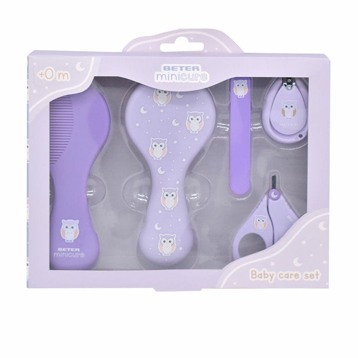 BETER Mini Cure Baby Care Búho 5-teiliges Baby-Pflegeset