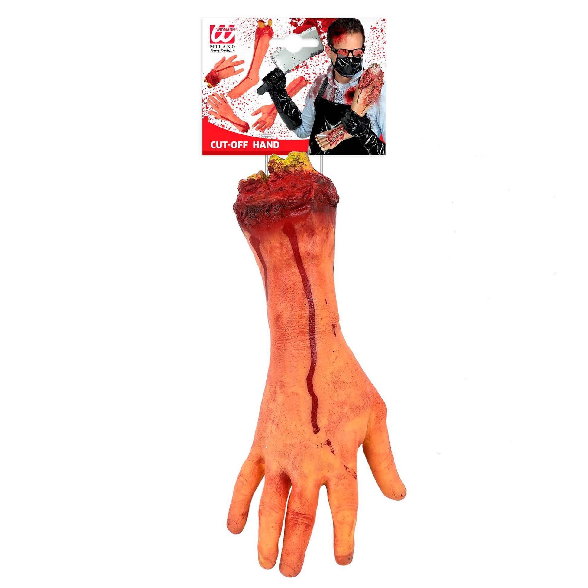 "ABGEHACKTE HAND IN LEBENSGRÖßE" 32 cm – Detailansicht