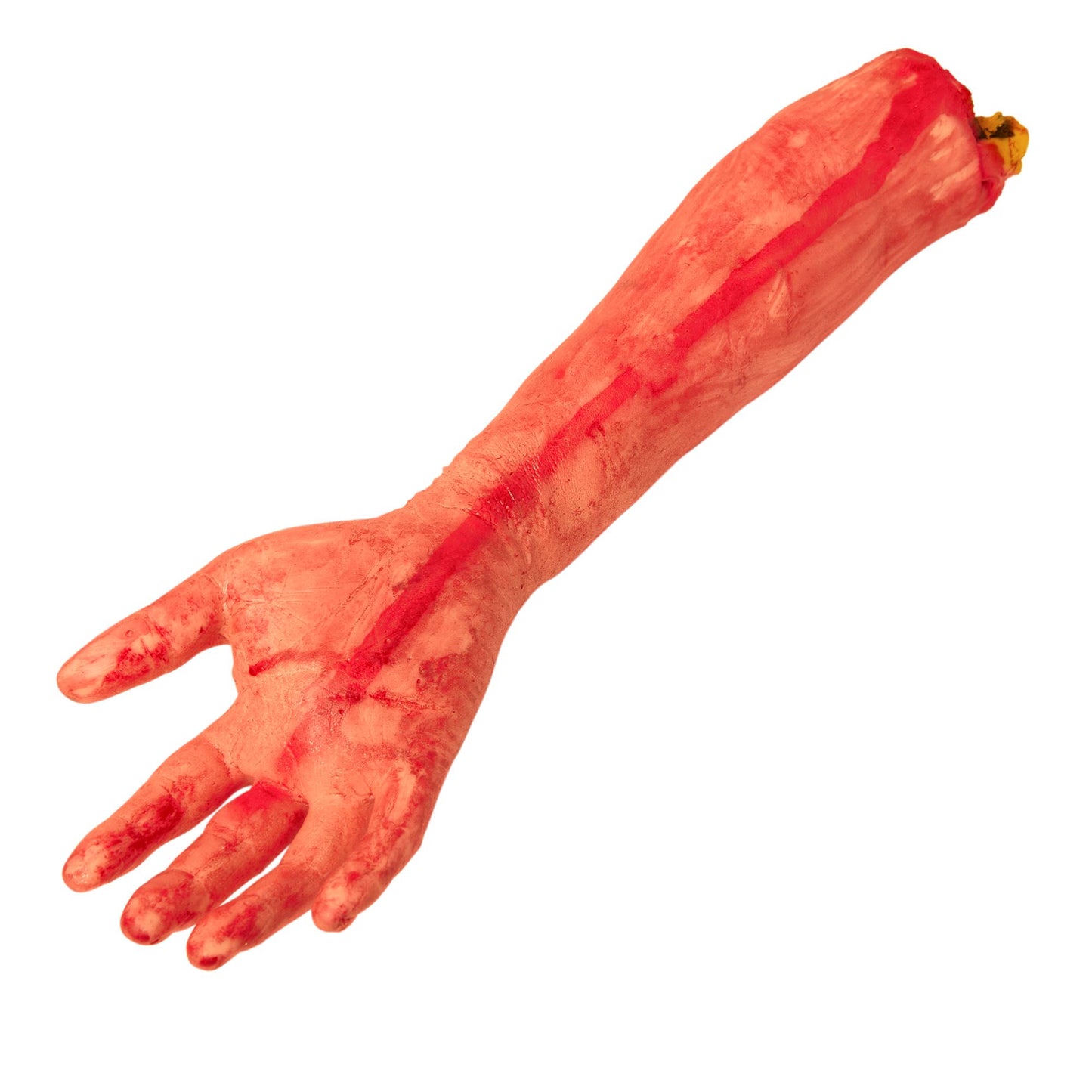 "ABGEHACKTER ARM IN LEBENSGRÖßE" 42 cm – Vorderansicht