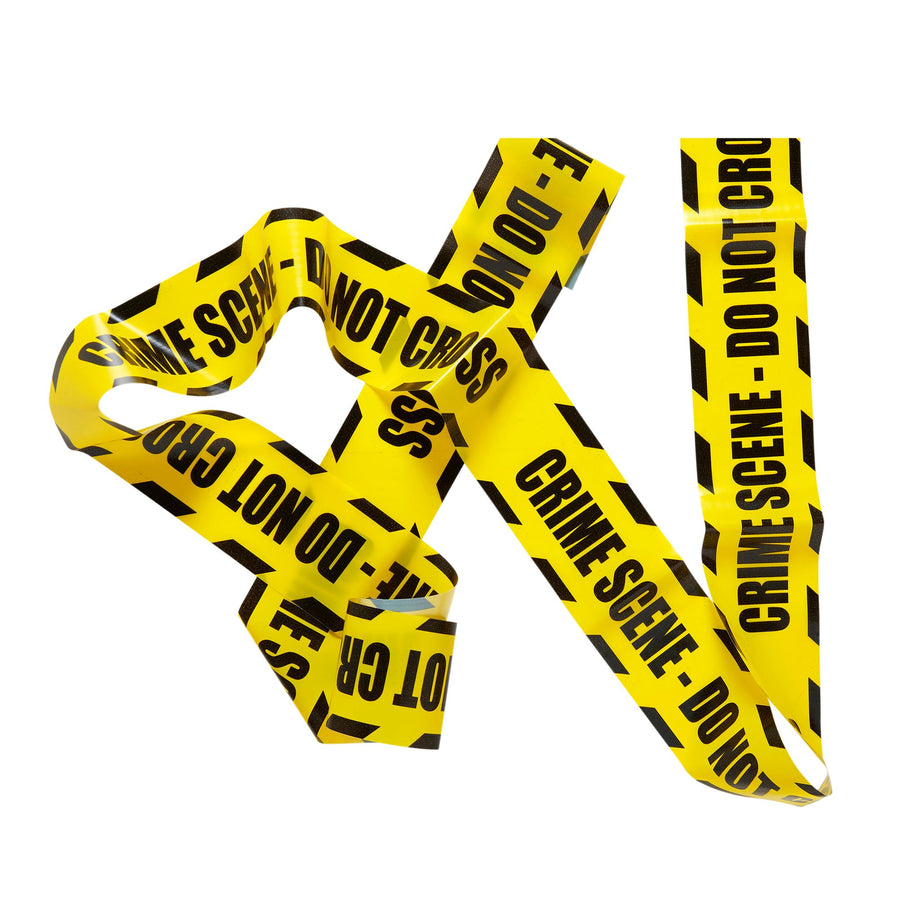 "ABSPERRBAND" CRIME SCENE - DO NOT CROSS 7,20 m – Vorderansicht