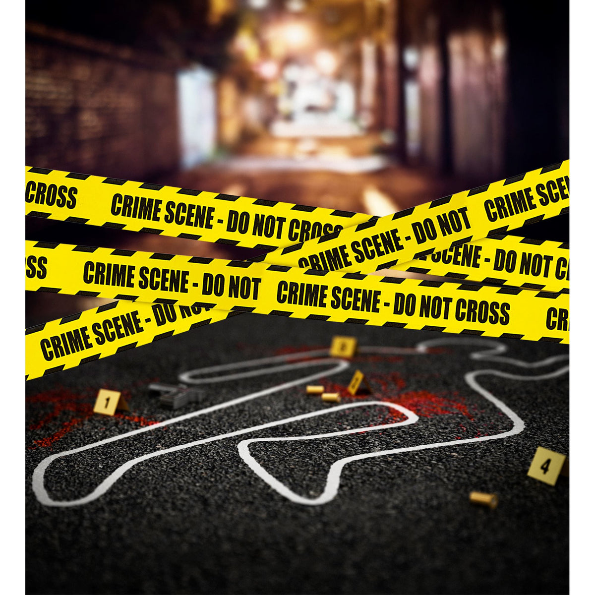 "ABSPERRBAND" CRIME SCENE - DO NOT CROSS 7,20 m – Ansicht 3
