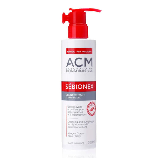 Laboratoire ACM Laboratoire ACM, Sebionex, Reinigung, Reinigungsgel, Für das Gesicht, 200 ml Regular