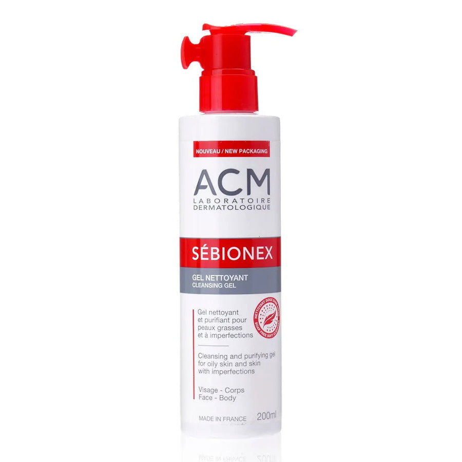 Laboratoire ACM Laboratoire ACM, Sebionex, Reinigung, Reinigungsgel, Für das Gesicht, 200 ml Regular