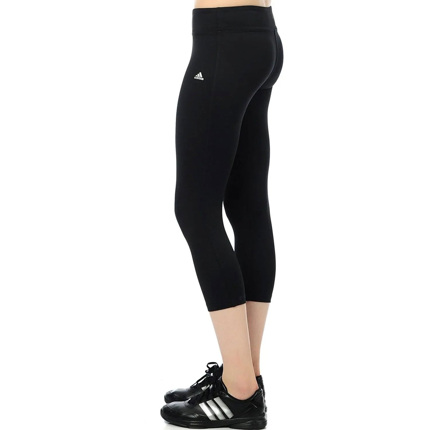 Adidas, Clima Ess 34, Sportliche synthetische Leggings für Frauen, Schwarz, Größe S