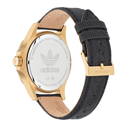 ADIDAS EXPRESSION ONE AOFH23015 Only Time Armbanduhr 44 mm Gold ansicht-2