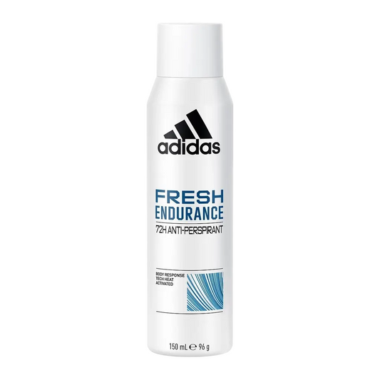 Adidas Adidas, Fresh Endurance, Vegan, Alkohol-frei, Sanft zur Haut, Frisch, aromatisch mit holzigen Noten, Deodorant Spray, 