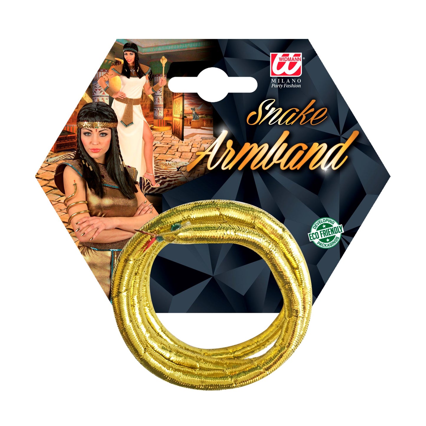 "ÄGYPTISCHES SCHLANGENARMBAND" modellierbar – Detailansicht