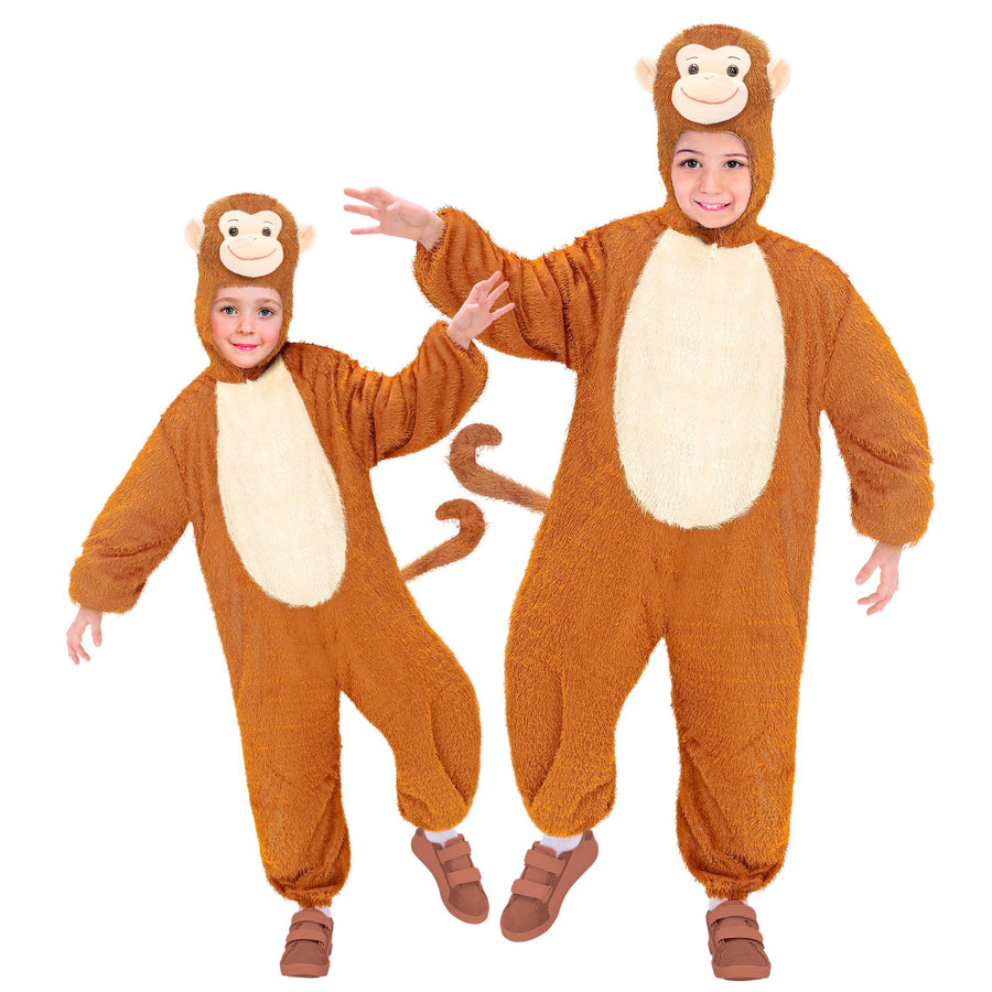"AFFE FUNNY" (Overall mit Kapuze) – Vorderansicht