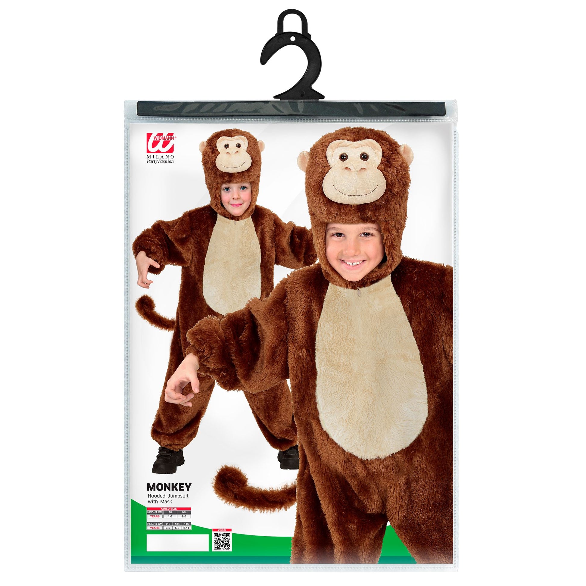 "AFFE SOFT PLÜSCHKOSTÜM" (Overall mit Kapuze) – Ansicht 5