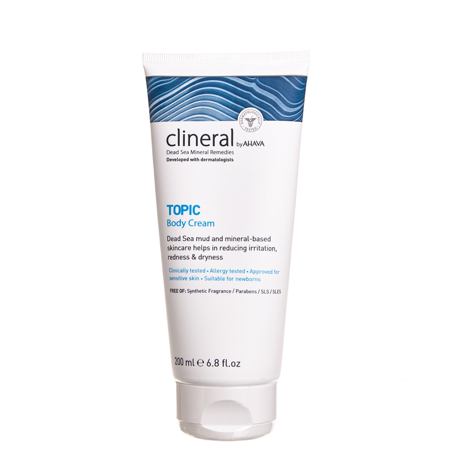 Ahava Ahava, Clineral Topic, Mineralien des Toten Meeres, Anti-Reizung, Körpercreme, Körper, 200 ml Regular