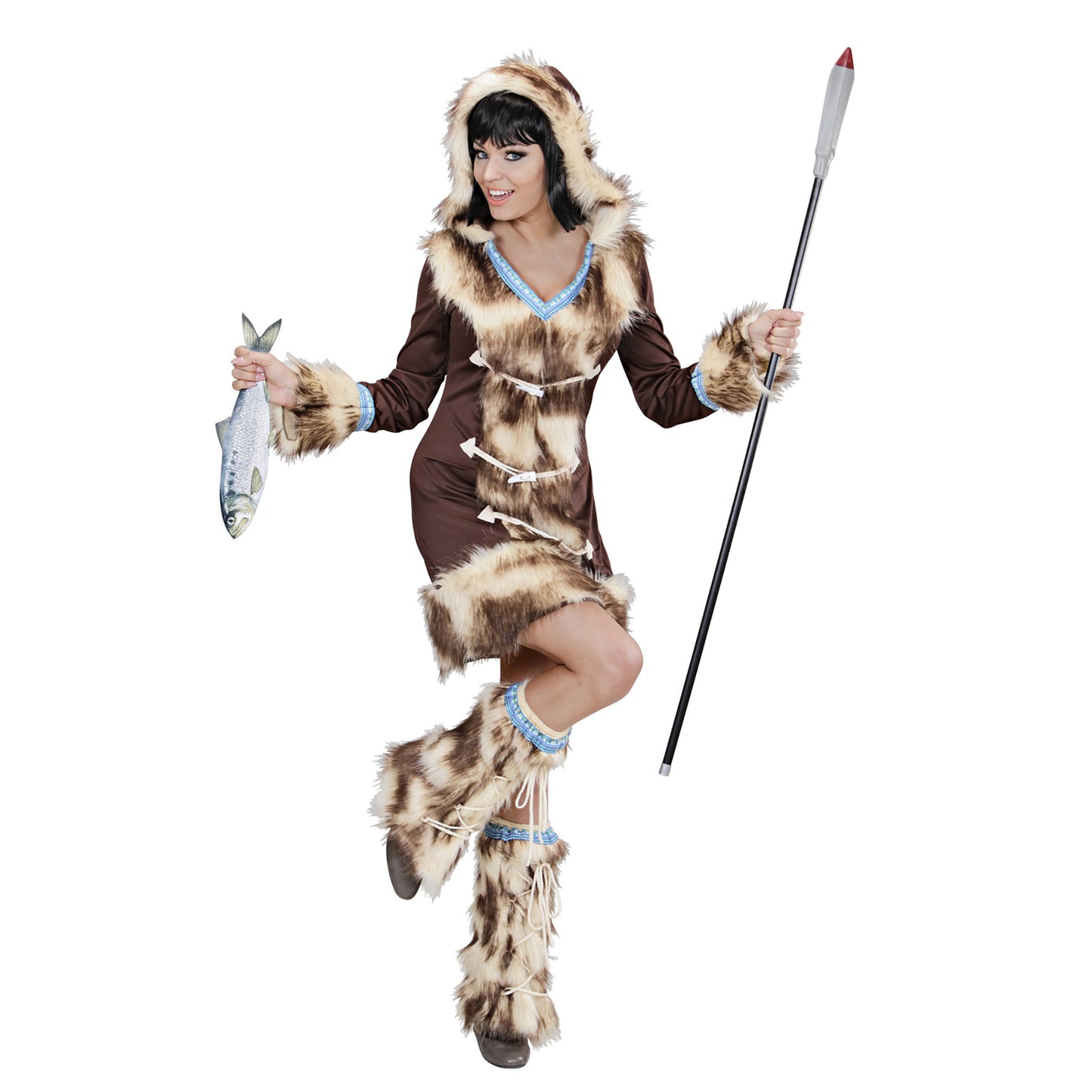 "AIKAA ESKIMO GIRL" (Kleid, Stulpen) – Ansicht 3
