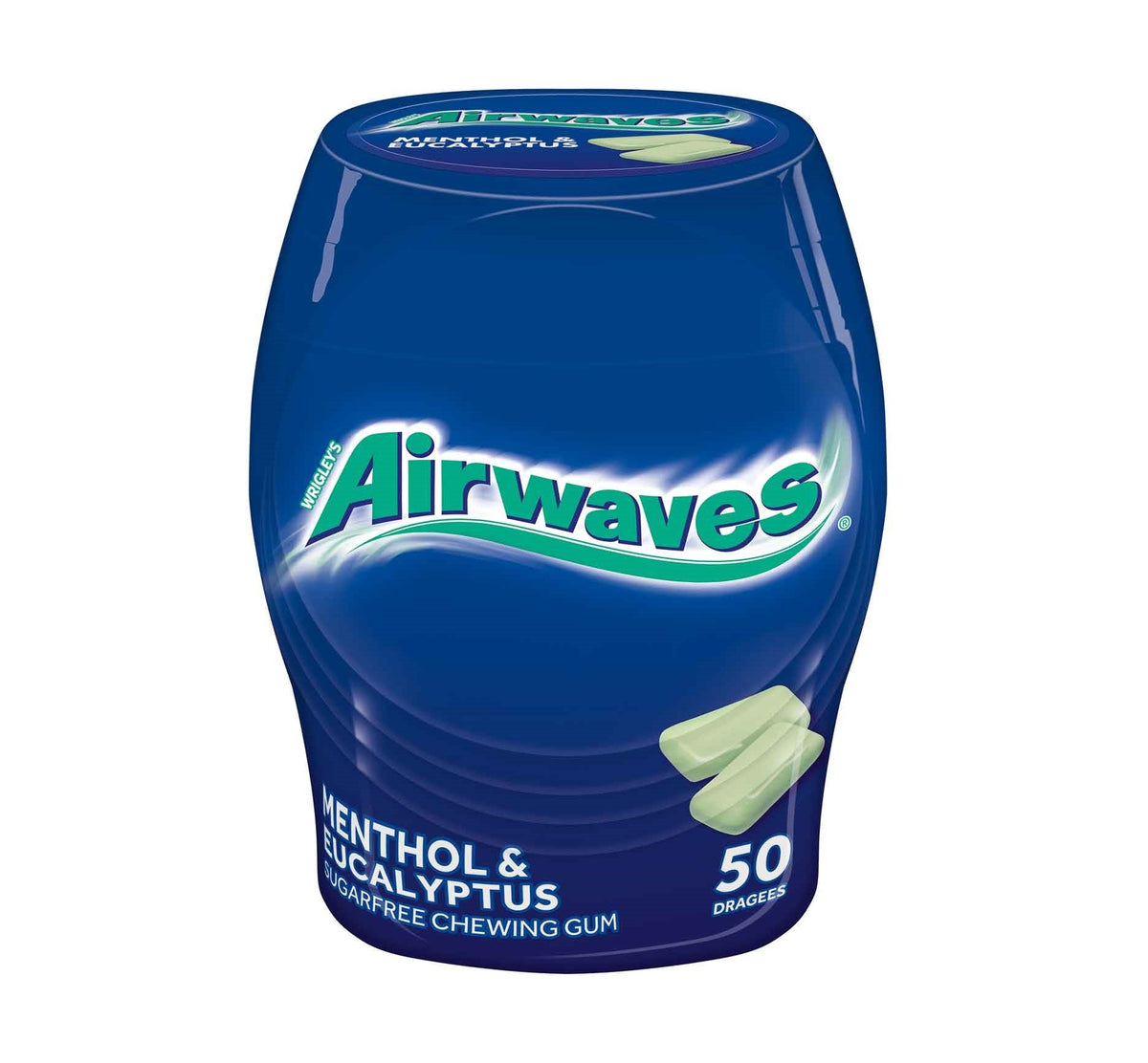 Wrigleys Airwaves Menthol & Eucalyptus zuckerfreie Kaugummi 50 Dragees